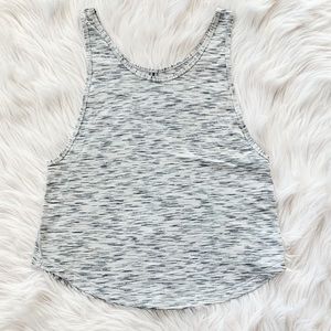 Lululemon White Squad Goals Heathered Tank Size 4